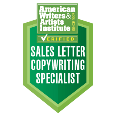 sales letter verification badge